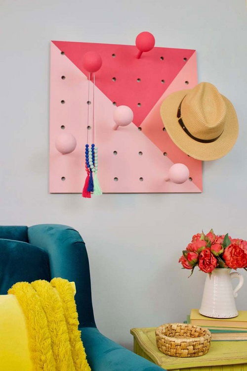 28 Genius DIY Hat Rack Ideas | How to Build a Hat Rack - Hello Lidy
